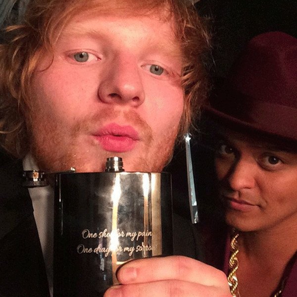 Bruno Mars, Ed Sheeran, Instagram Bruno Mars, Ed Sheeran, Instagram